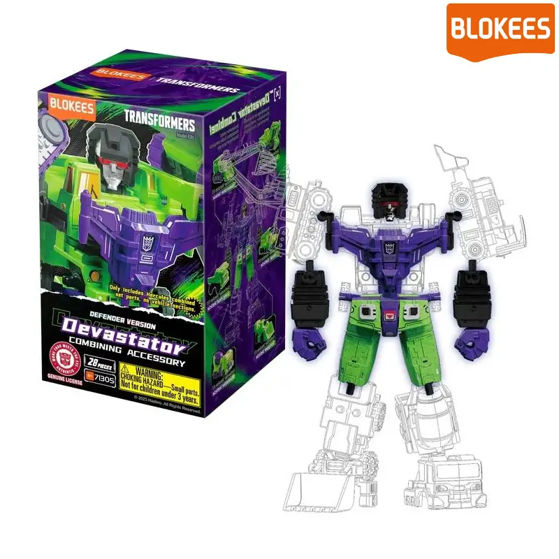 PRE-ORDER Transformers Blokees Devastator Combining Kit