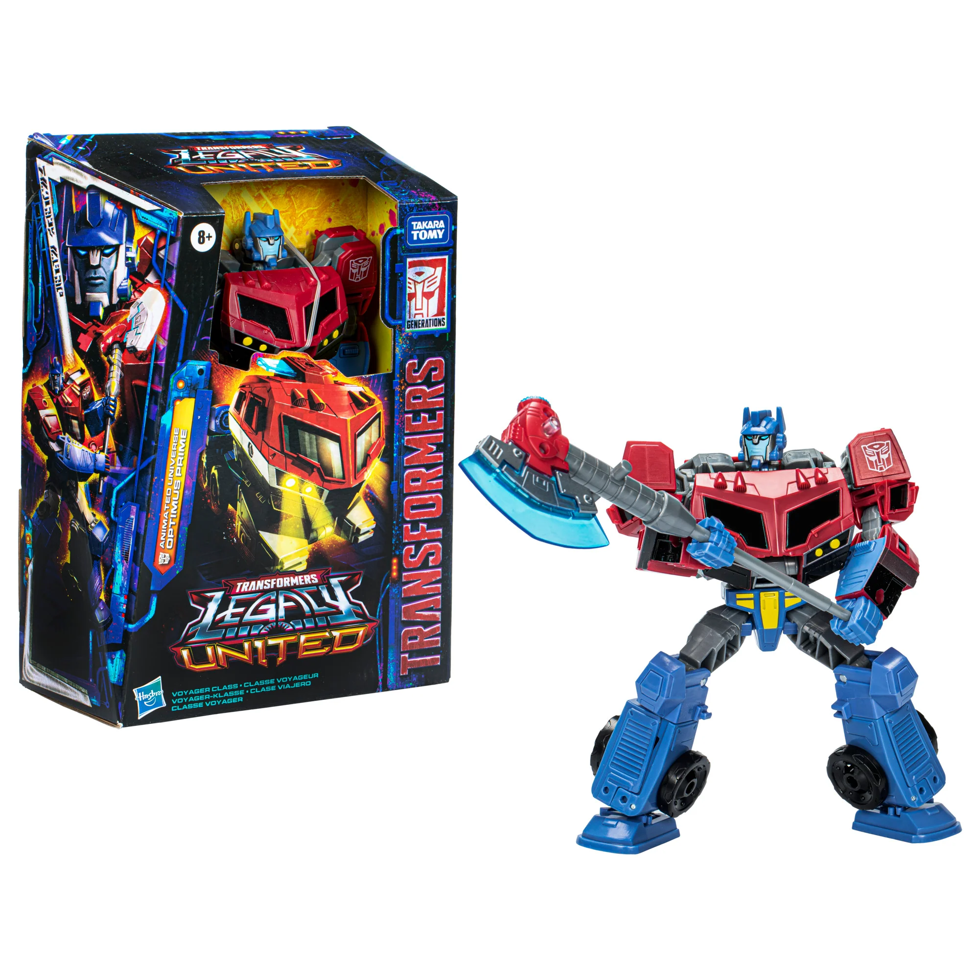 Transformers Legacy United Voyager (Animated Universe) Optimus Prime - Image 4