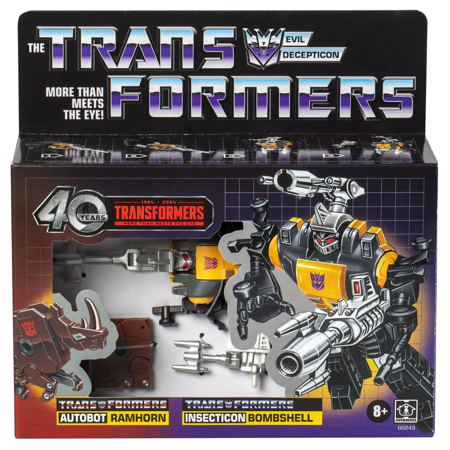 Transformers Retro G1 Reissue Bombshell and Ramhorn