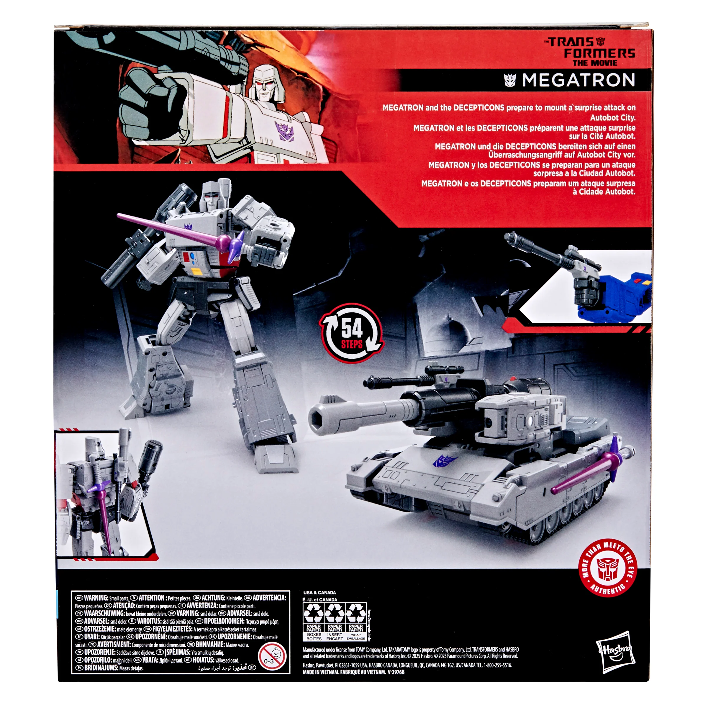 Transformers Studio Series (86 Movie) Leader Megatron - Image 2