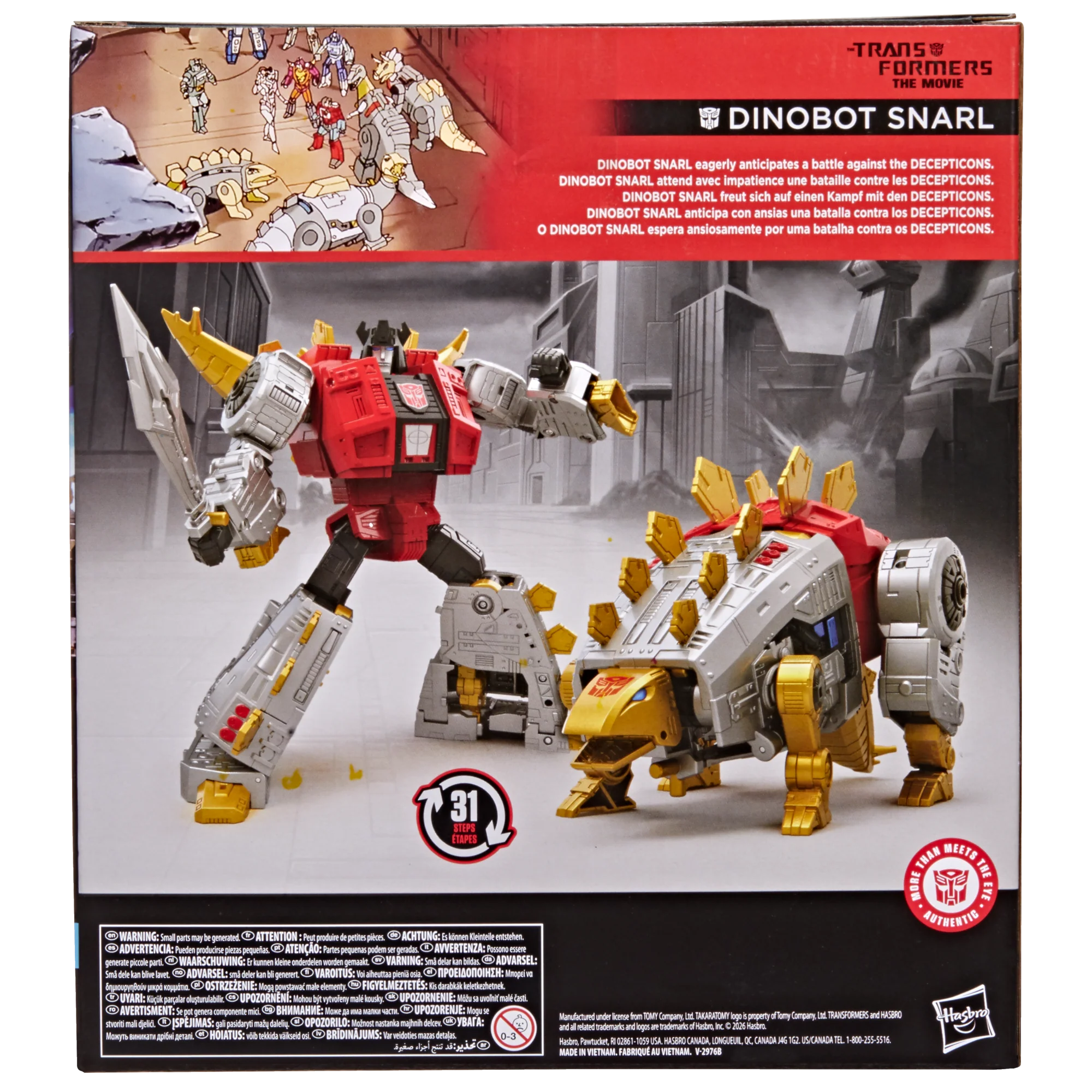 PRE-ORDER Transformers Studio Series (86 Movie) Leader Snarl - Image 3
