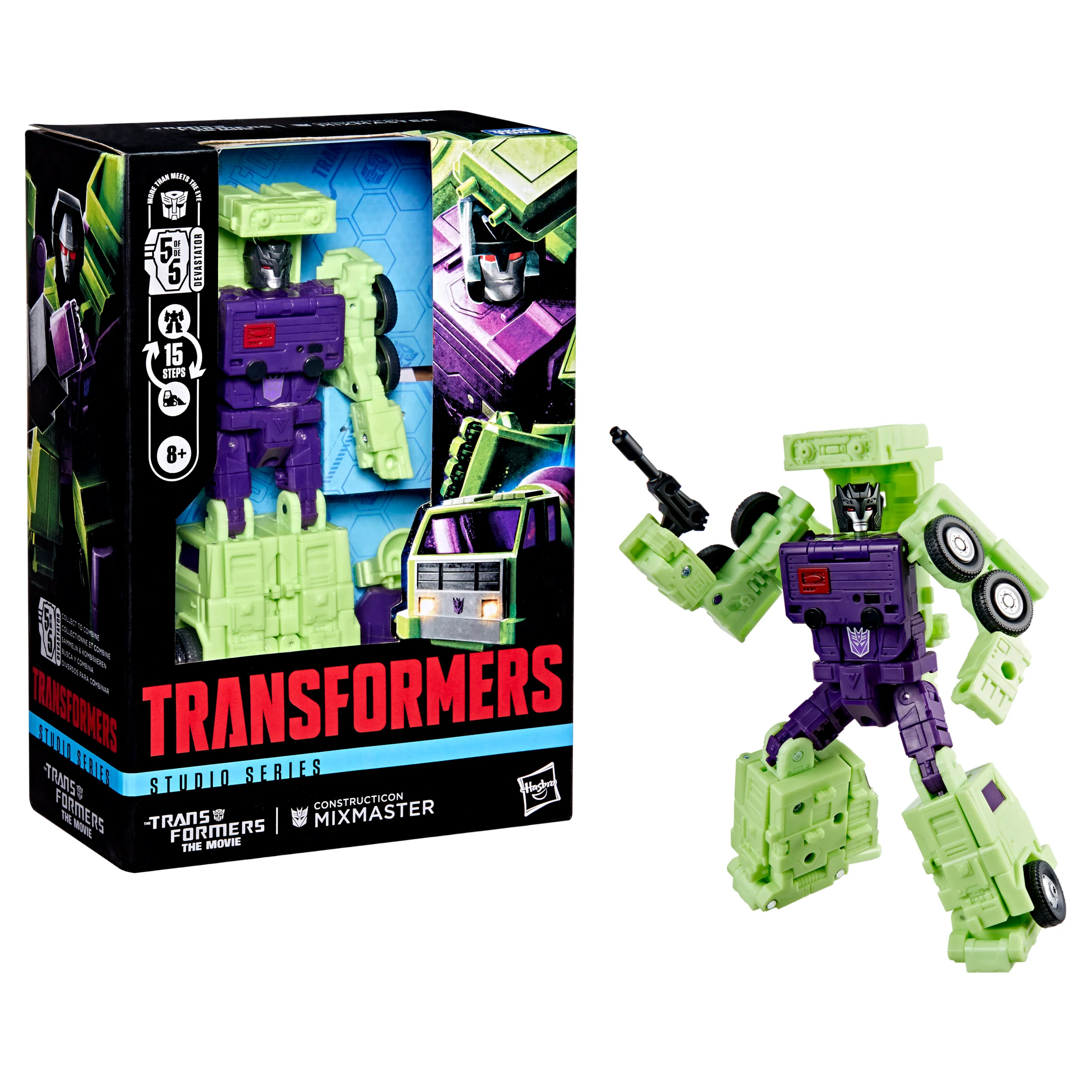 Transformers Studio Series (86 Movie) Voyager Mixmaster - Image 4
