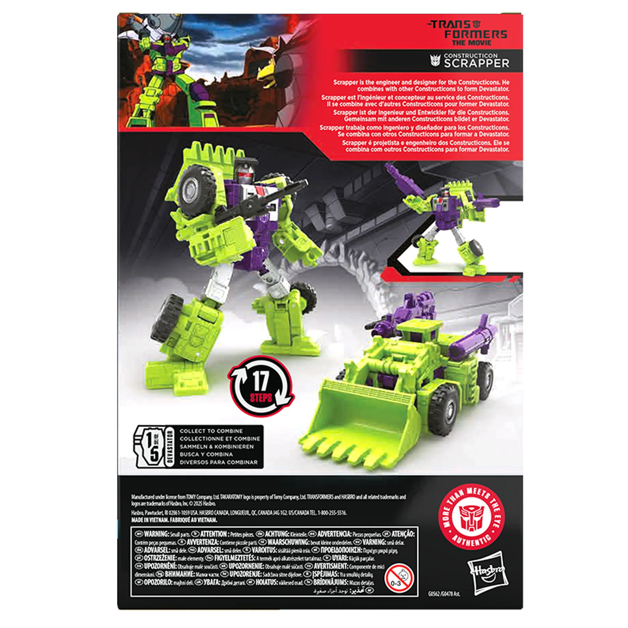 Transformers Studio Series (86 Movie) Voyager Scrapper - Image 3