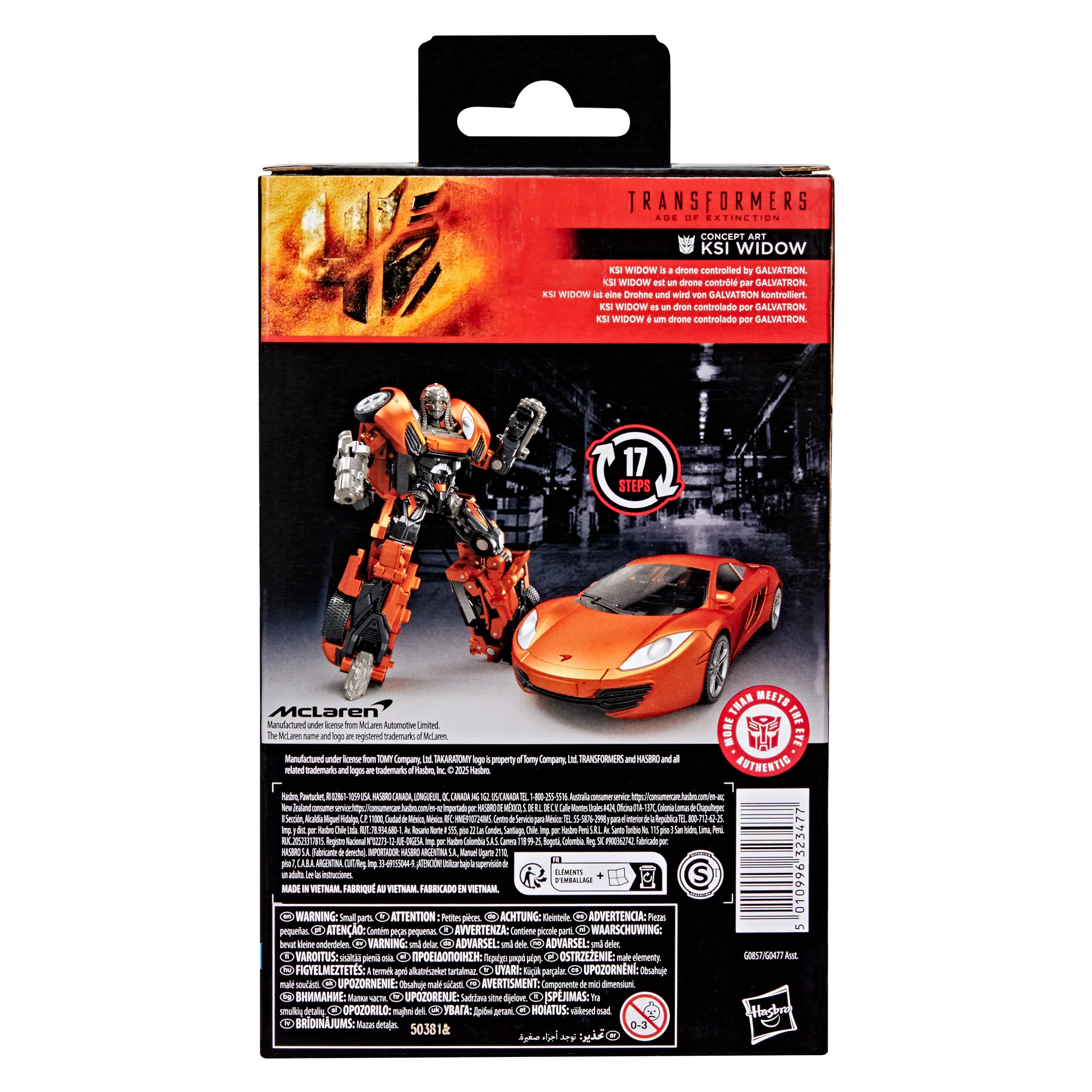 Transformers Studio Series (Age Of Extinction) Deluxe KSI Widow (Concept Art) - Image 3