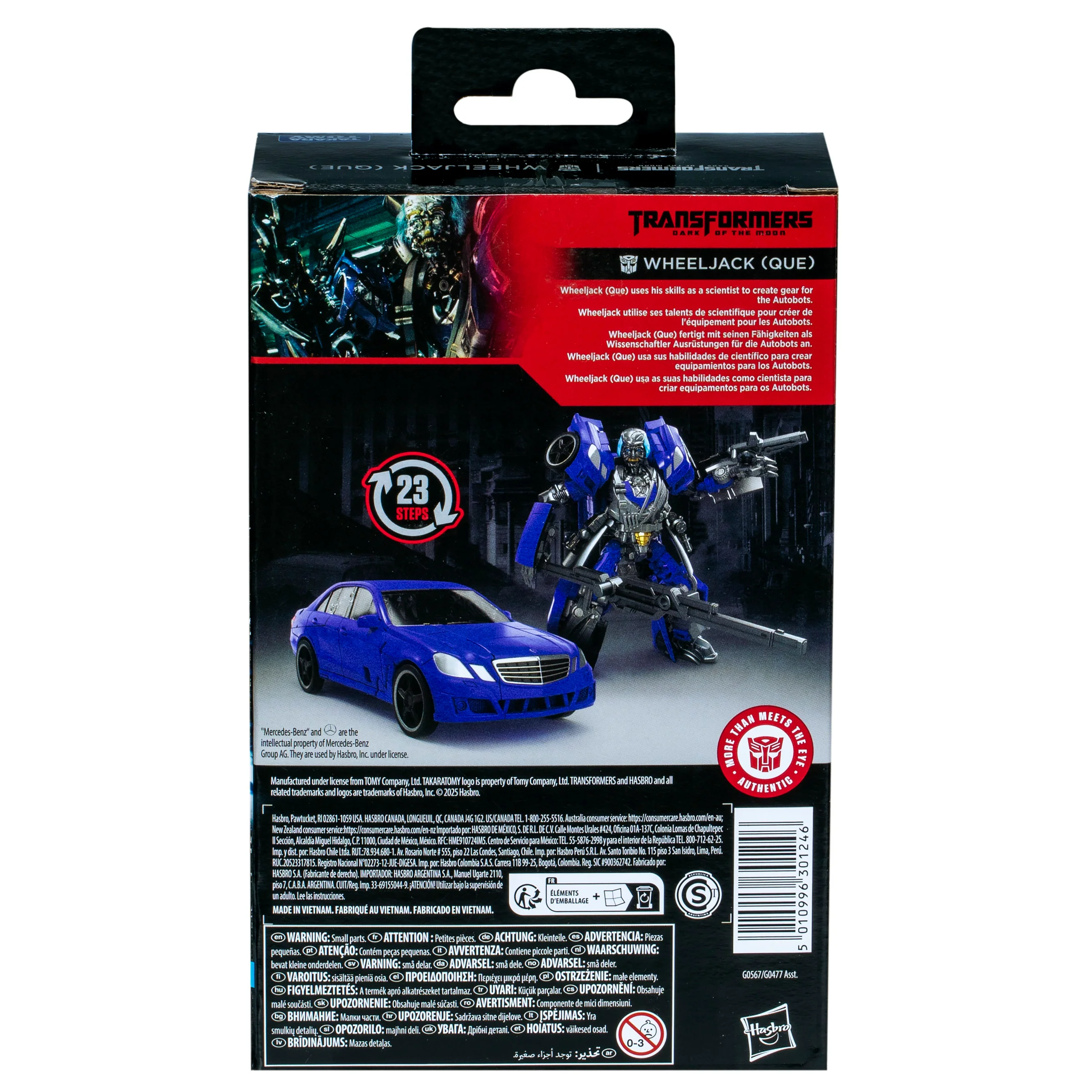 Transformers Studio Series (Dark of the Moon) Deluxe Wheeljack (Que) - Image 3
