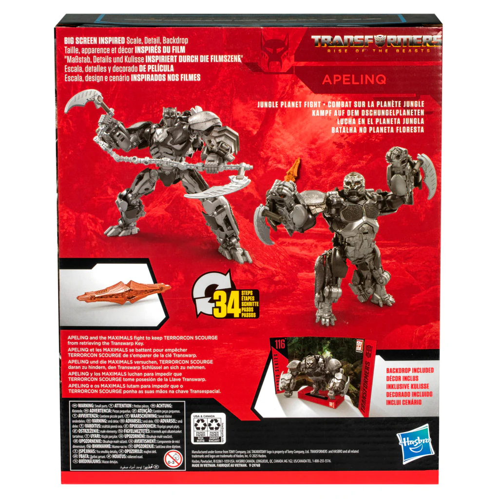 Transformers Studio Series (Rise of the Beasts) Leader Apelinq - Image 3