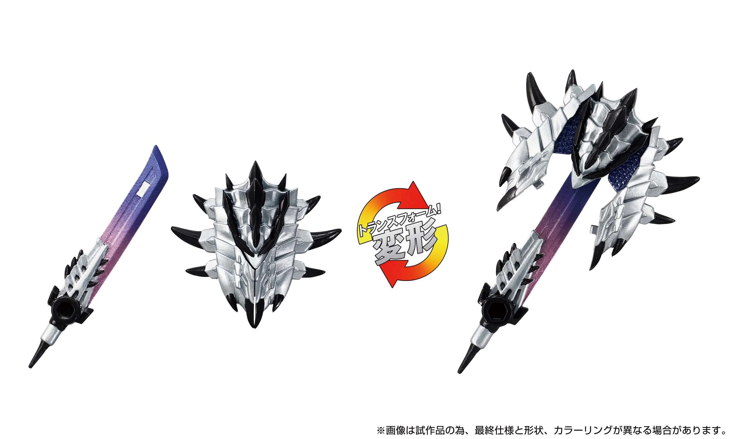 Transformers TakaraTomy Monster Hunter Silver Rathalos Prime - Image 7