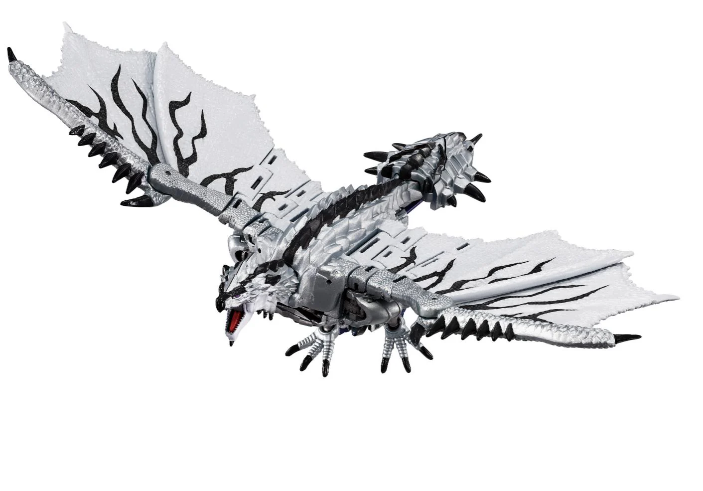 Transformers TakaraTomy Monster Hunter Silver Rathalos Prime - Image 9