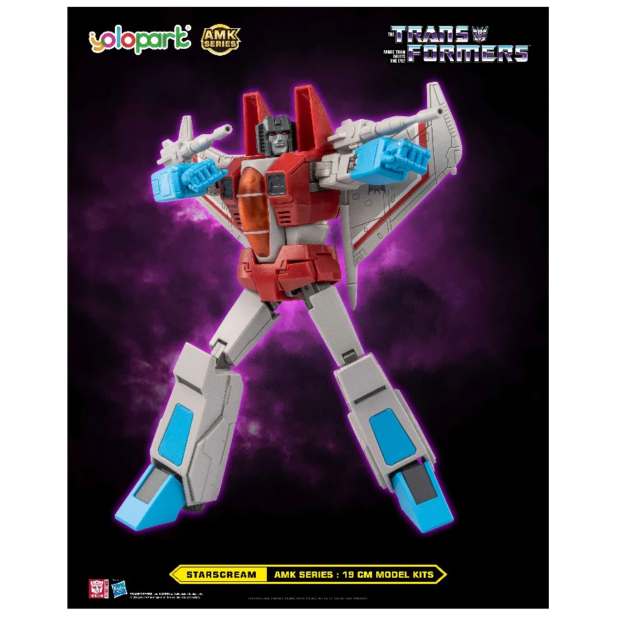 Transformers Yolopark AMK 19cm G1 Starscream Model Kit