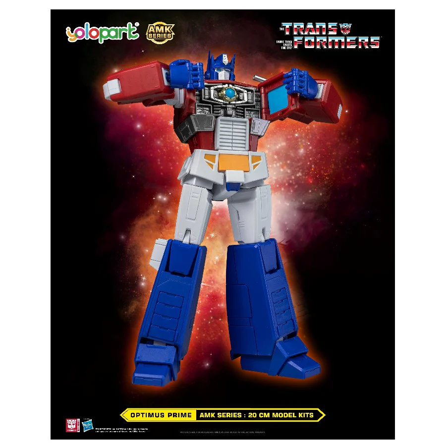 Transformers Yolopark AMK 20cm G1 Optimus Prime Model Kit