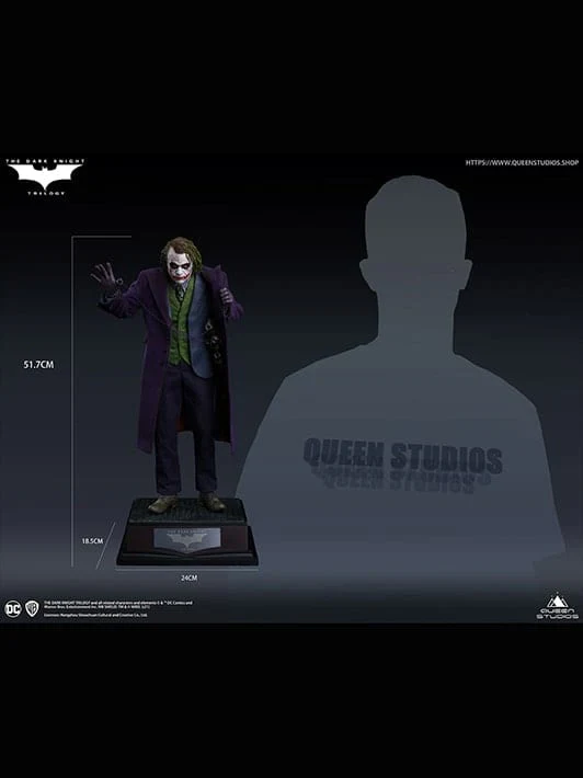 Queen Studios The Dark Knight Joker 1/4 Scale Statue Regular Edition - Image 5