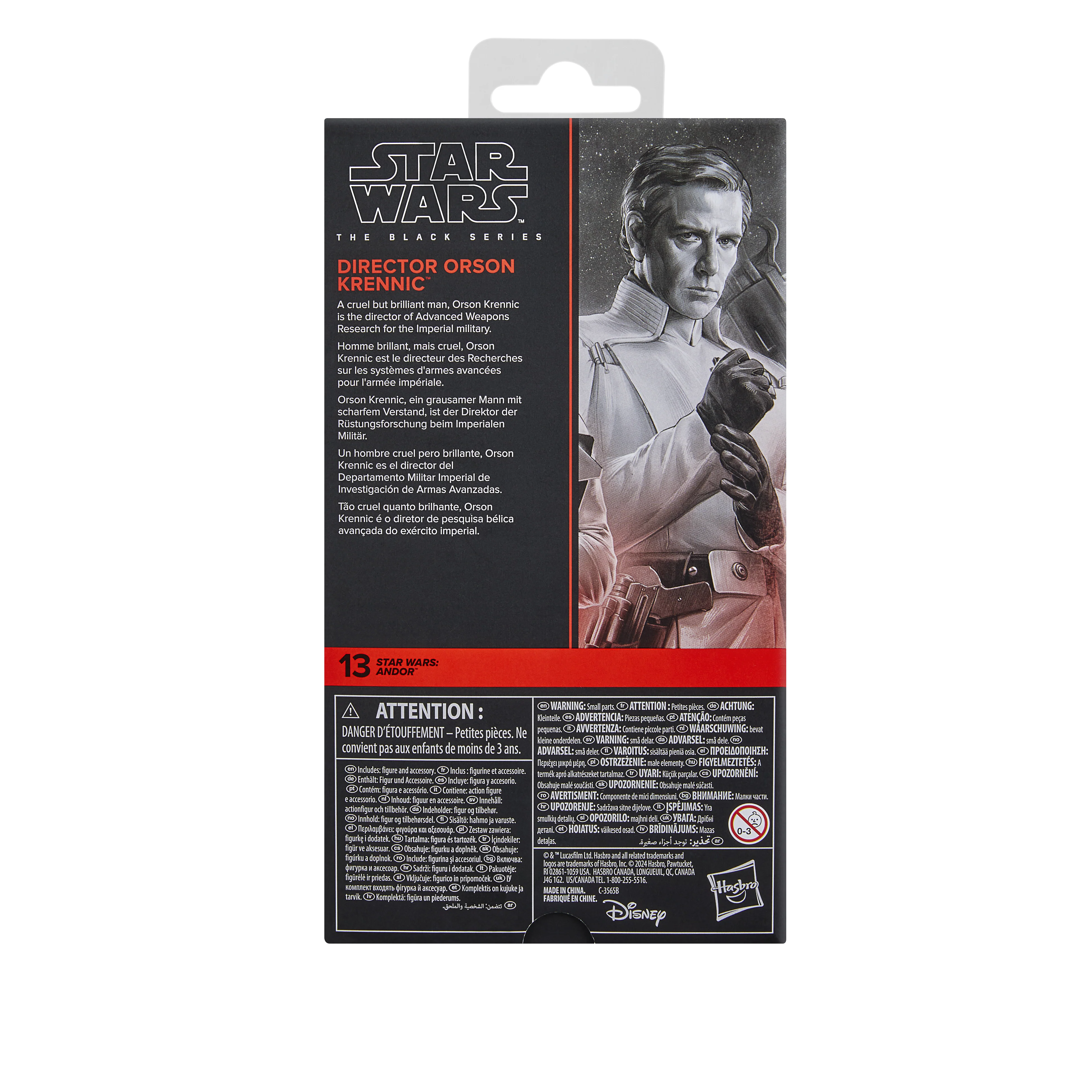 Star Wars Black Series (Andor) Director Orson Krennic - Image 8