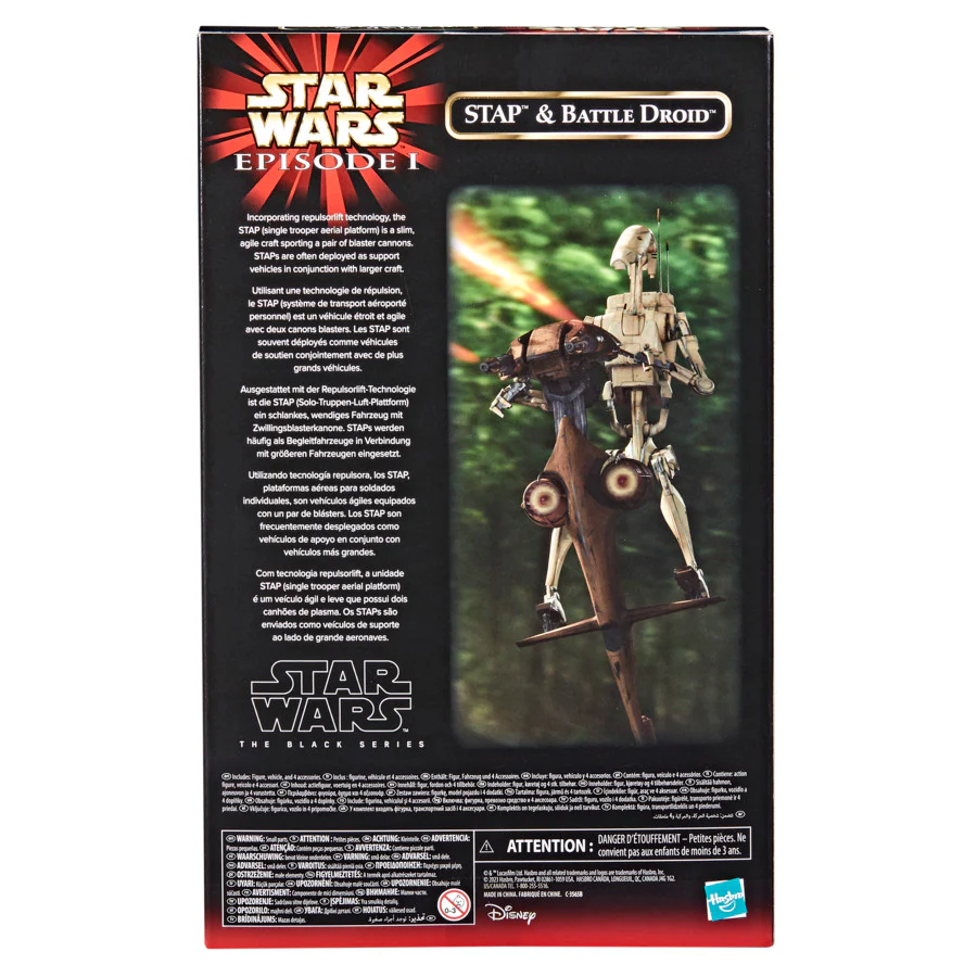 Star Wars Black Series STAP & Battle Droid - Image 3