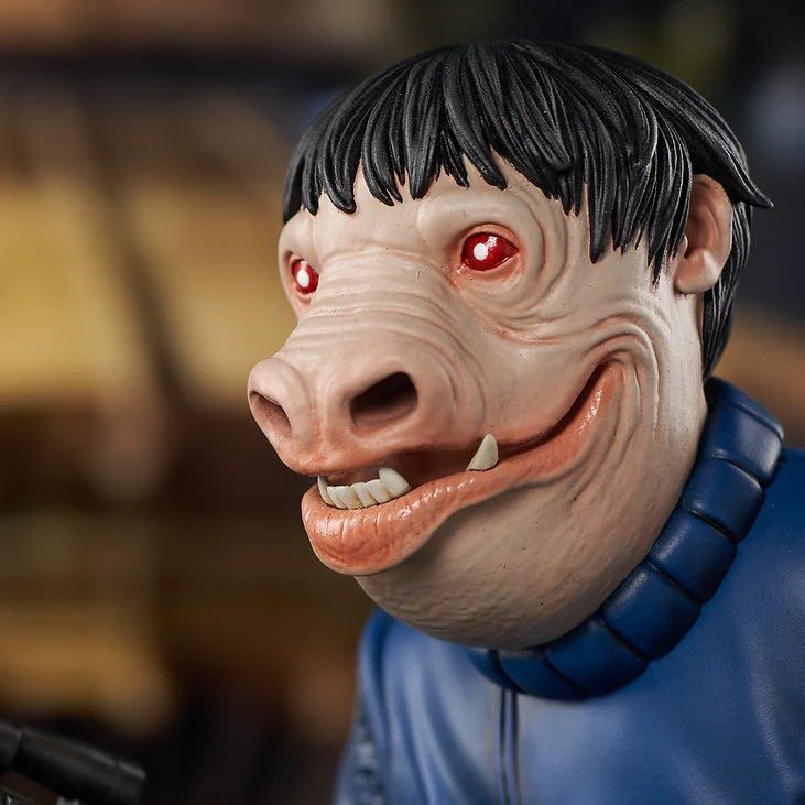 Star Wars Gentle Giant Blue Snaggletooth Bust - Image 3