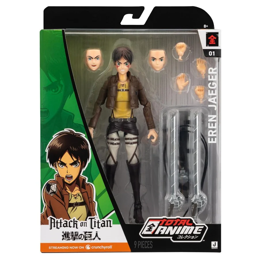Total Anime Attack On Titan Eren Jaeger