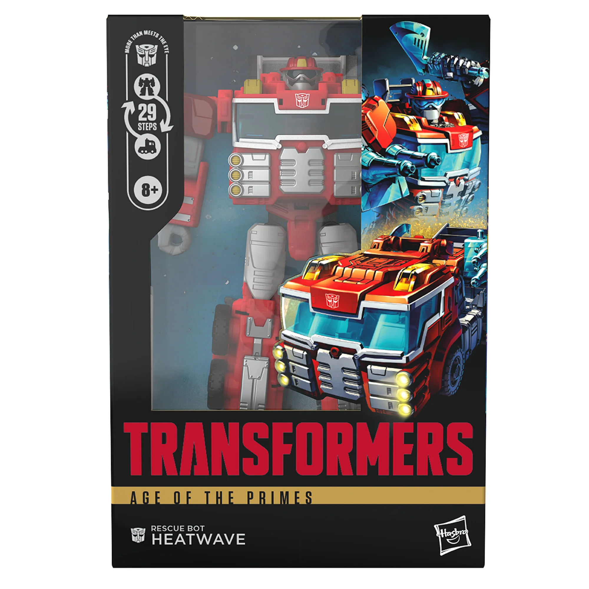 Transformers Age of the Primes Voyager Rescue Bot Heatwave