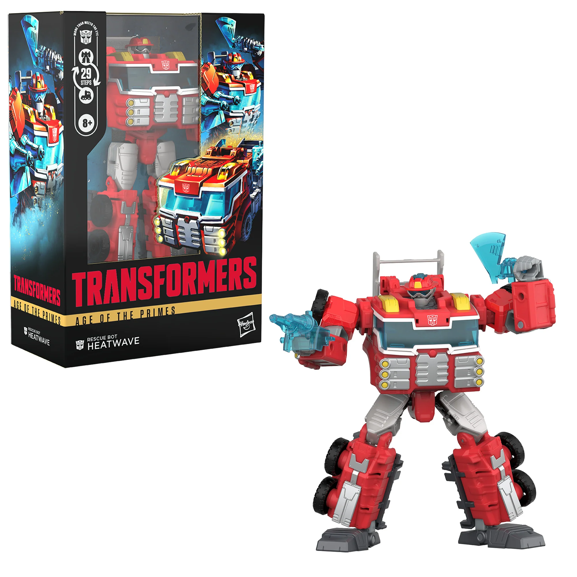 Transformers Age of the Primes Voyager Rescue Bot Heatwave - Image 4