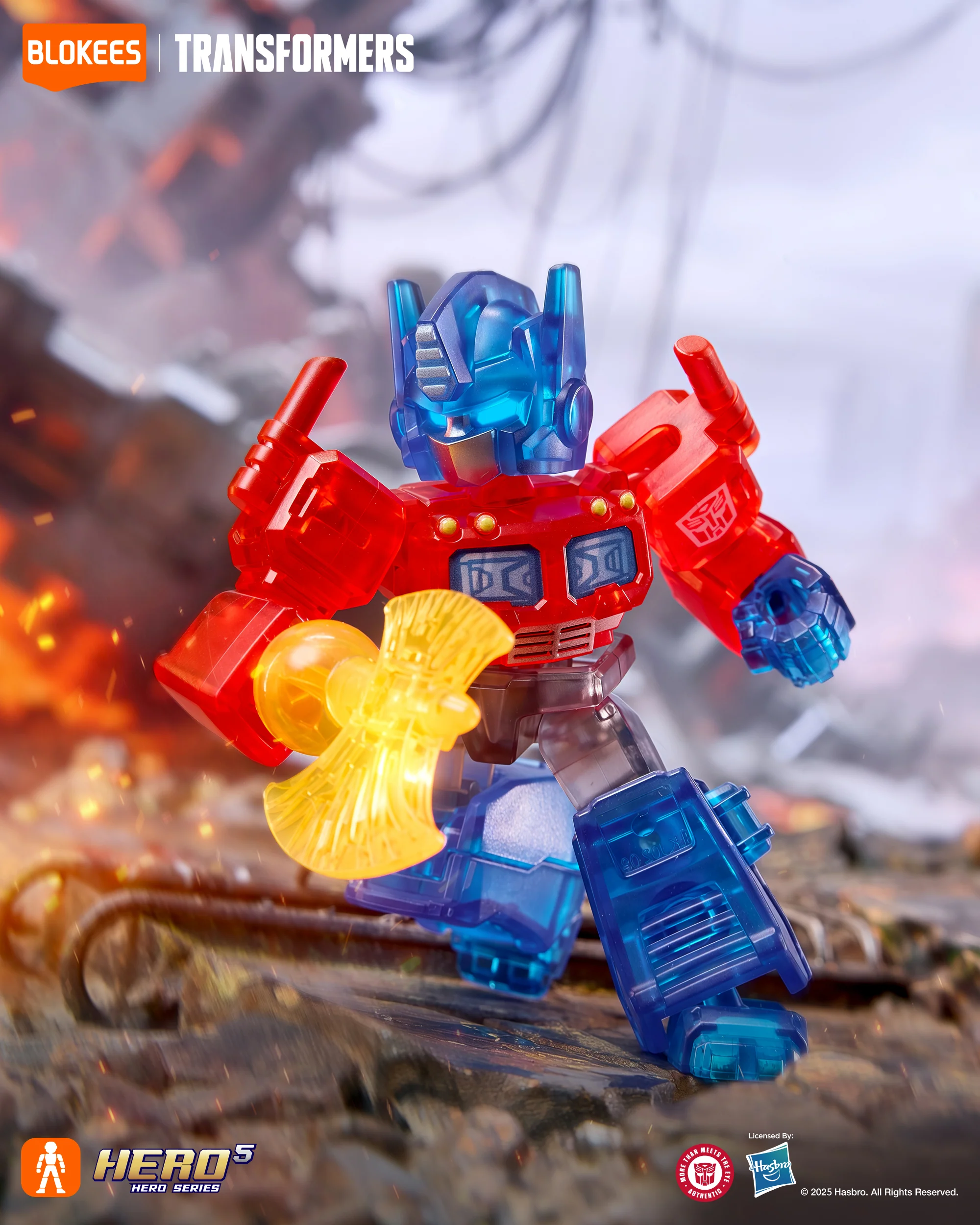 Transformers Blokees Defender Version 5 Traitor To Tyranny SEALED BOX OF 12 - Image 12