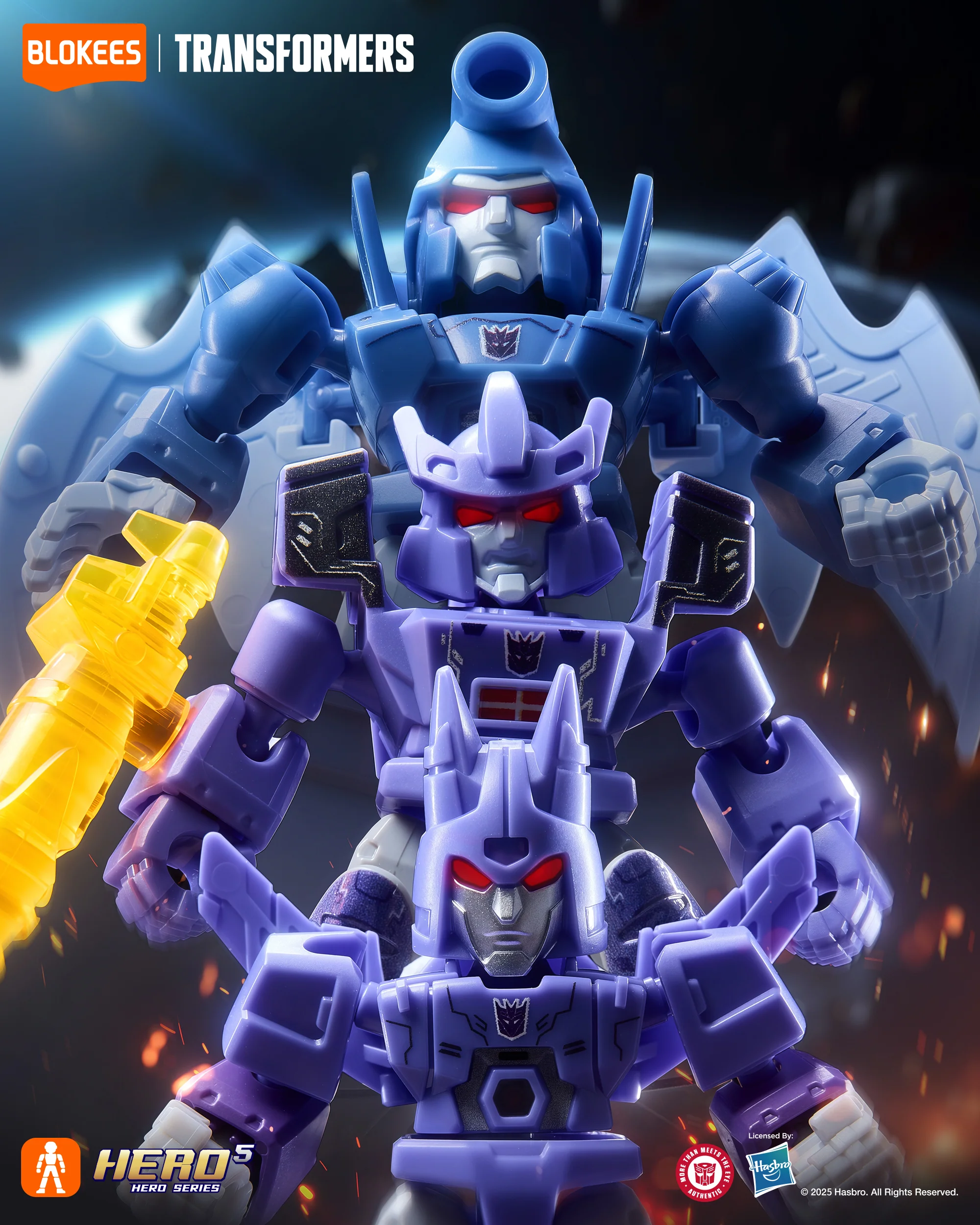 Transformers Blokees Defender Version 5 Traitor To Tyranny SEALED BOX OF 12 - Image 6