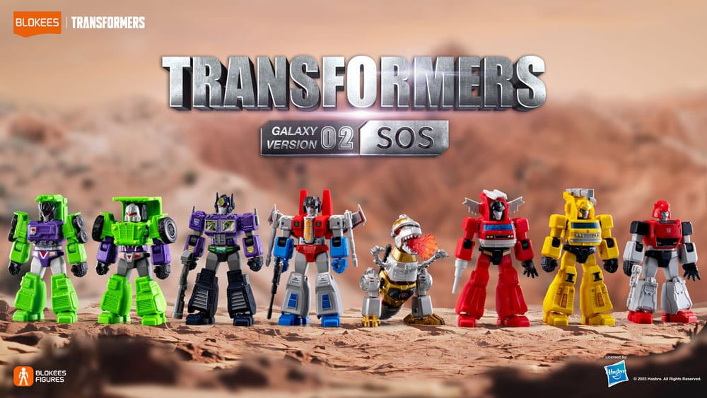 Transformers Blokees Galaxy Version 02 SOS SINGLE RANDOM BLIND BOX - Image 2
