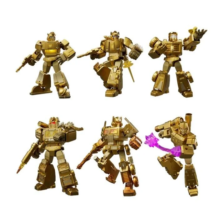 Transformers Blokees Golden Lagoon Defense Exclusive 6 Figure Pack - Image 2