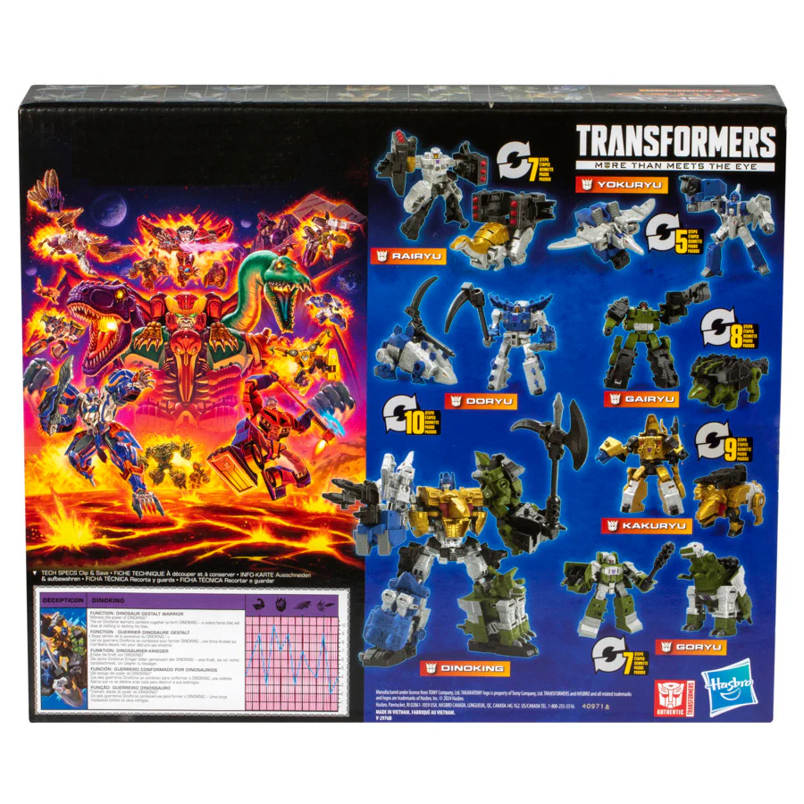 Transformers Legacy United (G1 Universe) Dinoking - Image 3