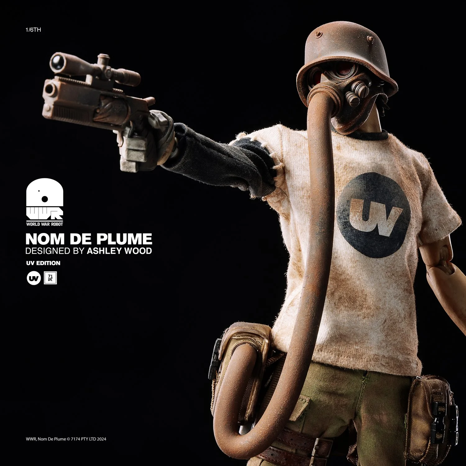 Underverse Nom De Plume 1/6 Scale Collectible Figure - Image 2
