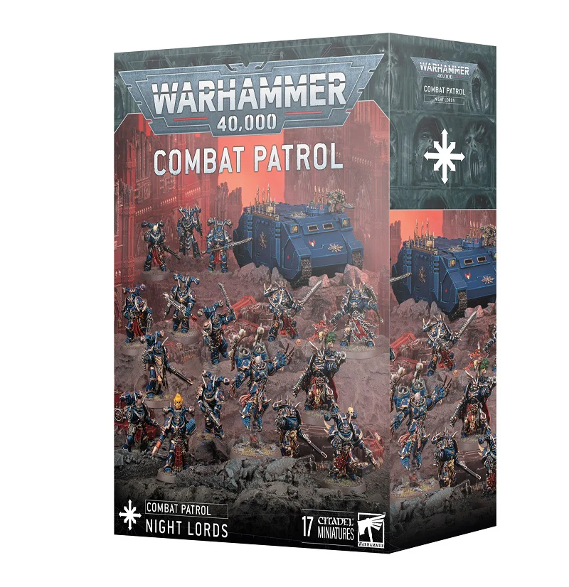 Warhammer 40,000 Combat Patrol Night Lords - Dispatches Friday 20/03