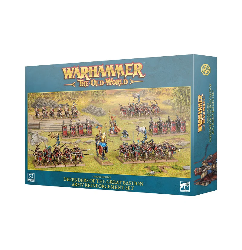 Warhammer The Old World Grand Cathay Defenders fo The Great Bastion Army Reinforcement Set